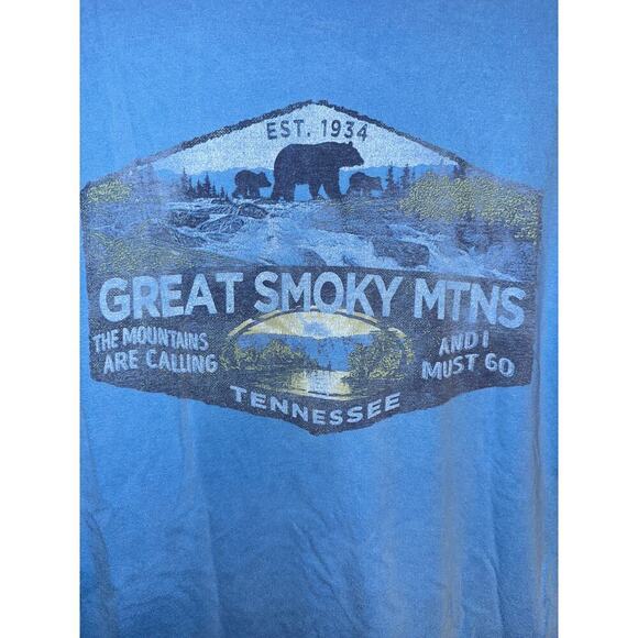 GREAT SMOKEY MOUNTAINS COMFORT COLORS shirts size Medium M - Picture 2 of 4